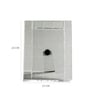 Duce Crystal Photo Frame 5X7"