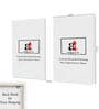 Duck In Lake Mountain Multicolour Synthetic Wood (Set of 2) Art Panels
