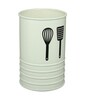 Ivory  Metal  1 Pcs Cutlery holder