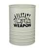Beige Metal  1 Pcs Cutlery holder
