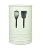 Ivory  Metal  1 Pcs Cutlery holder