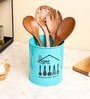 Classic Aqua Stainless Steel  1 Pcs Cutlery holder