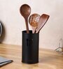 Black Stainless Steel  (Set of 2) Cutlery holder