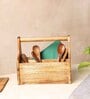 Uganda Brown Wood  1 Pcs Cutlery holder