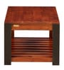Deux Solid Wood Coffee Table in Dual Tone Finish