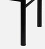 Duke Metal Dining Chair In Black Colour