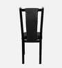 Duke Metal Dining Chair In Black Colour