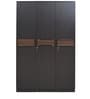 Duke 3 Door Wardrobe in Wenge Finish