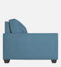 Dumbo Fabric 1 Seater Sofa In Light Blue Colour