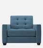 Dumbo Fabric 1 Seater Sofa In Light Blue Colour