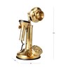 Vintage Looking Phone Gold Brass
Showpiece