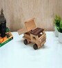 Dumper Yellow Natural Wood Collectible