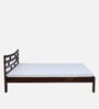 Girona Sheesham Wood King Size Bed in Scratch Resistant Provincial Teak Finish