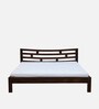 Girona Sheesham Wood King Size Bed in Scratch Resistant Provincial Teak Finish