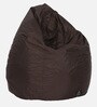 Duncan XXXL Bean Bag with Beans in Brown Colour