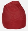 Duncan XXXL Bean Bag with Beans in Red Colour
