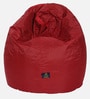 Duncan XXXL Bean Bag with Beans in Red Colour