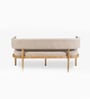 Dune Bench In White Finish
