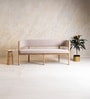Dune Bench In White Finish