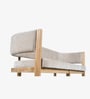 Dune Bench In White Finish