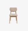 Dune Dining Chair In White Finish