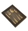 Dune Hammered Cutlery Set Gold