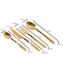 Dune Hammered Cutlery Set Gold