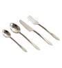 Dune Hammered Cutlery Set Silver