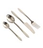 Dune Hammered Cutlery Set Silver