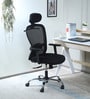 Dune High Back Ergonomic Chair in Black Colour