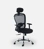 Dune High Back Ergonomic Chair in Black Colour