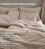 Dune Pin Tuck Ac Comforter And Pillow Shams