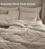 Dune Pin Tuck Winter Comforter And Pillow Shams