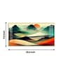 Dunes And Sunlit Glass Finish Horizontal Wall Art