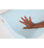 Duos Small Memory Foam (23x13) Pillow With Adjustable Logs and Ultra Fresh Treated Cover
