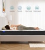 Duplex Orthopedic 4 Inch Rebonded Foam Mattress In Single Size