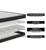 Duplex Orthopedic 4 Inch Rebonded Foam Mattress In Single Size