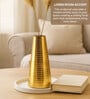Golden Durable Metal Flower Vase