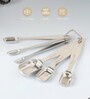 Durable Silver Metal (Set of 6) Measuring Spoon