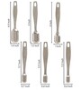 Durable Silver Metal (Set of 6) Measuring Spoon
