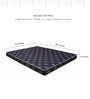 Durabond 84X72X4 Inch Double Bed Mattress