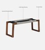 Durante Sheesham Wood 2 Seater Bench In Natural Finish