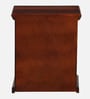 Durbar Sheesham Wood Bedside Table In Honey Oak Finish