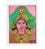 Durga Devi  Handmade Acrylic Paint On Canvas Unframed