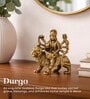 Golden Durga Maa Brass Idol