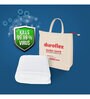 Duro Safe (78x36) Cotton  Single Size Mattress Protector in Red Colour