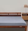 Duro Safe (78x48) Cotton  Queen Size Mattress Protector in White Colour