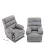 Avalon Posture Pro 1 Seater Rocking And Revoloving Motorized Recliner In Grey Colour