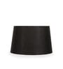 Dusk Black Cotton Drum Lampshade