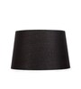 Dusk Black Cotton Drum Lampshade